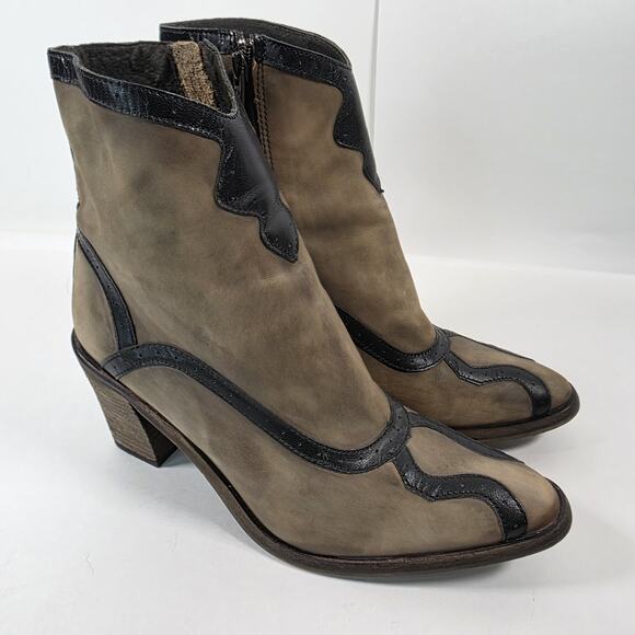 Free People Shoes - Free People Woman’s Western Camel Sand Genuine Leather Ankle Boots US 8.5 39